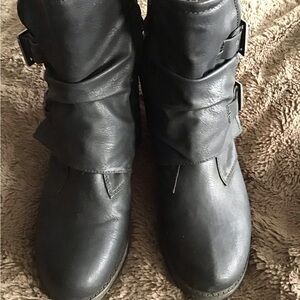 Stylish Jellypop Black Women's Boots